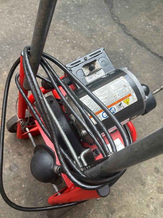 RIDGID K-400 Drain Cleaning Snake Auger 120V Drum Machine 3/8"x75' #7