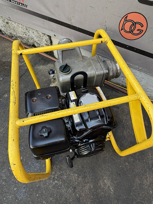 2021 Wacker Neuson PT4A 4" Portable Self-Priming Trash Water Pump Honda