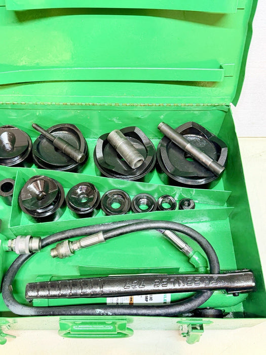 Greenlee 7310SB Slug Buster KO Knockout Punch Set 1/2" - 4" ,767 Pump & Box BG19