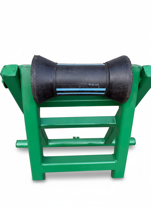 McElroy Mfg Extra Large Pipe Support Roller Stand Heavy Duty Used USA Made — photo 3