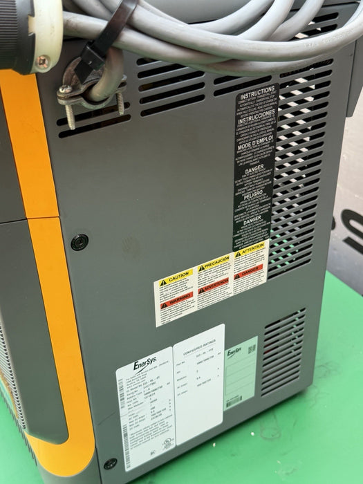 ENERSYS EI3-HL-4Y Enforcer IMPAQ Forklift Battery Charger 480V 3PH + Cables #18