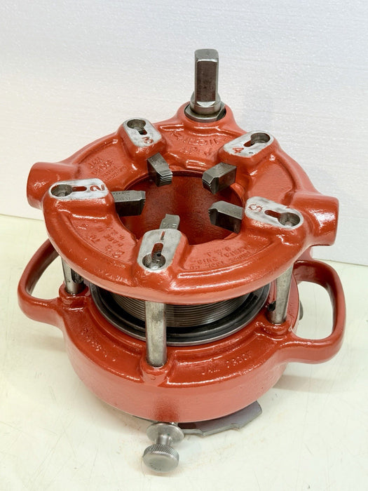 RIDGID 4PJ Jam proof pipe threader die head 2-1/2 to 4" + 2-1/2” Teeth REFURBISH