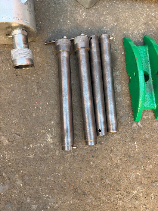 Greenlee 777 Portable Hydraulic Conduit Bender Set 1-1/4" to 4" Rigid