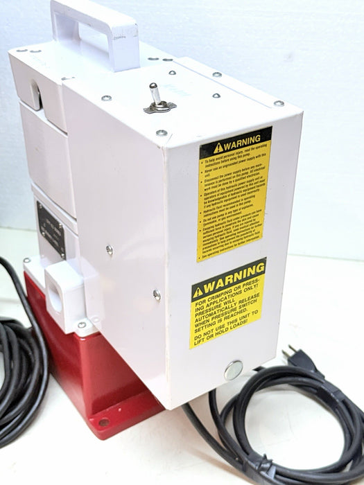 Burndy EPP-10EC Series Hyd Electric Pump 10k psi + Case & Hose Crimper Mint BG10