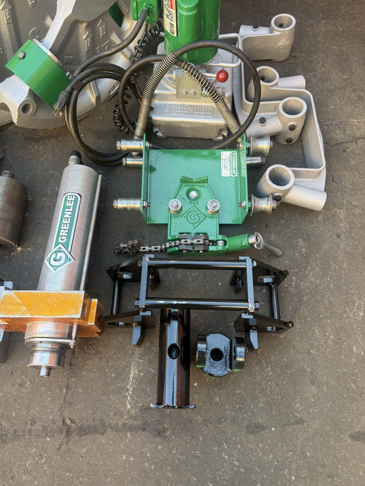 GREENLEE 881  Hydraulic Pipe Bender 2-1/2" to 4", with a 960 Pump  Great Shape!