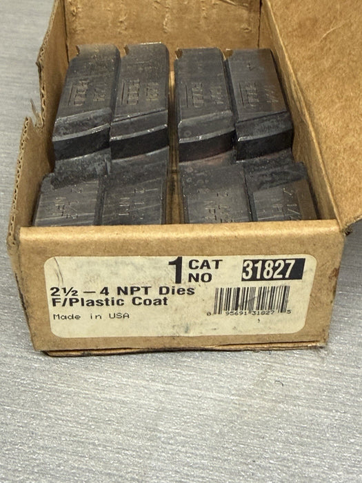 RIDGID 1224 DIES 2-1/2"-4" HS NPT Plastic Coated (31827)