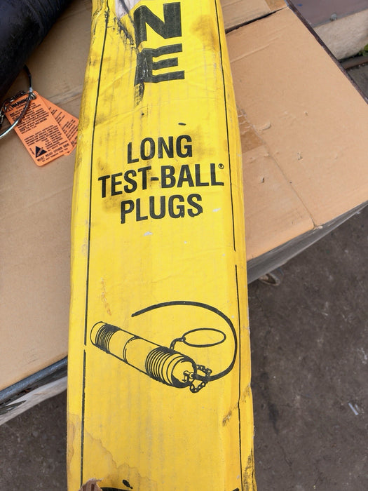 Cherne 6”Long Test-Ball Inflatable Plumbing Test Plug w/ Hose Box