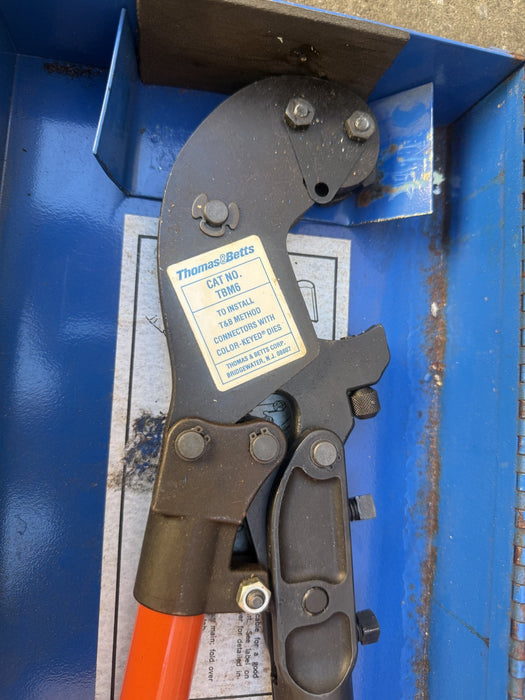 Thomas & Betts T&B TBM6S, 26" Shure Stake Ratchet Compression Crimper Tool