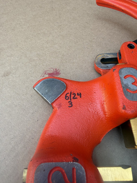 Ridgid 97075 815A Self-open Die Head  1/2 to 3/4 inch Teeth.  Mint Condition #3