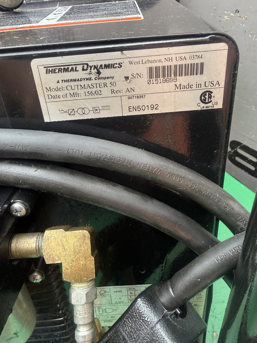 Thermal Dynamics Cutmaster 50 Plasma Cutter.  Works Great.