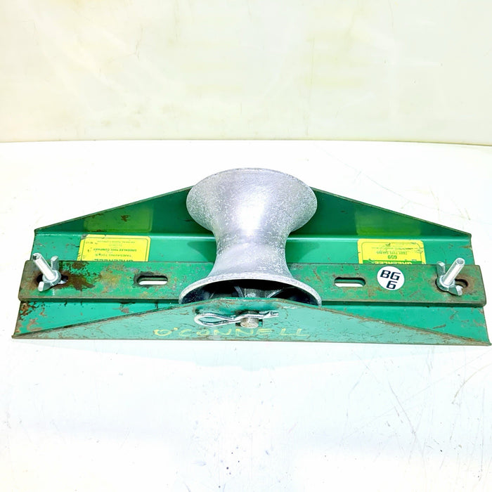 Greenlee 659 22" Tray-Type Cable Pulling Sheave BG1