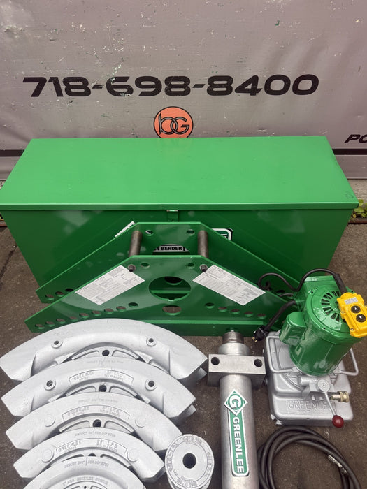 GREENLEE 884 Hydraulic Rigid IPS Bender 1-1/2 to 4 inch.  960 Pump