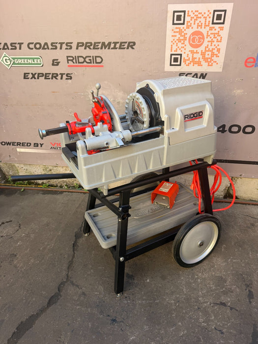 2024  RIDGID 535 V3 Pipe Threading Machine w/ Universal Cart & 811A Dies ET2