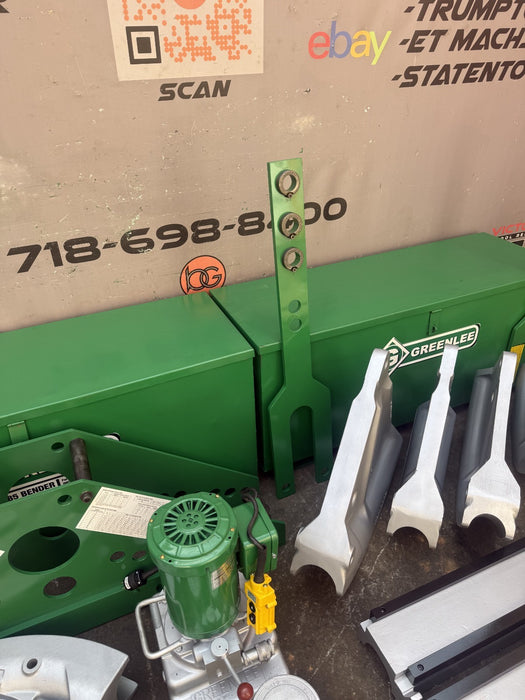 Greenlee 885 Hydraulic Pipe Bender 1-1/4 to 5 Rigid IMC and 885TE 2-1/2-4” EMT