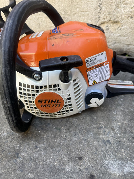 Stihl MS171 Chainsaw Powerhead Has Compression. Will not start.