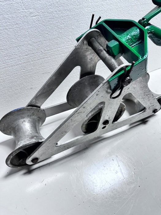 GREENLEE 6036 TRIPLE SHEAVE GUIDE FOR CABLE PULLER TUGGER #3