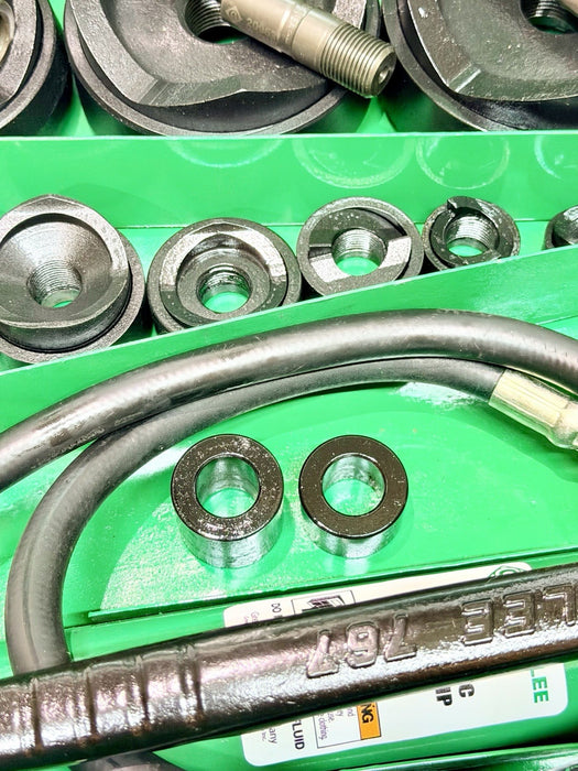 Greenlee 7310SB Slug Buster KO Knockout Punch Set 1/2" - 4" ,767 Pump & Box BG12