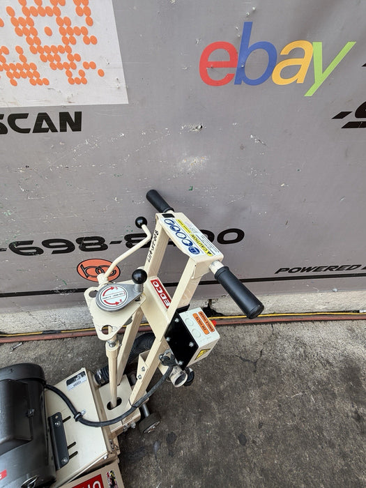 Edco CPM-8 Concrete Scarifier Grinder Electric Motor Works Fine Mint Shape 220V
