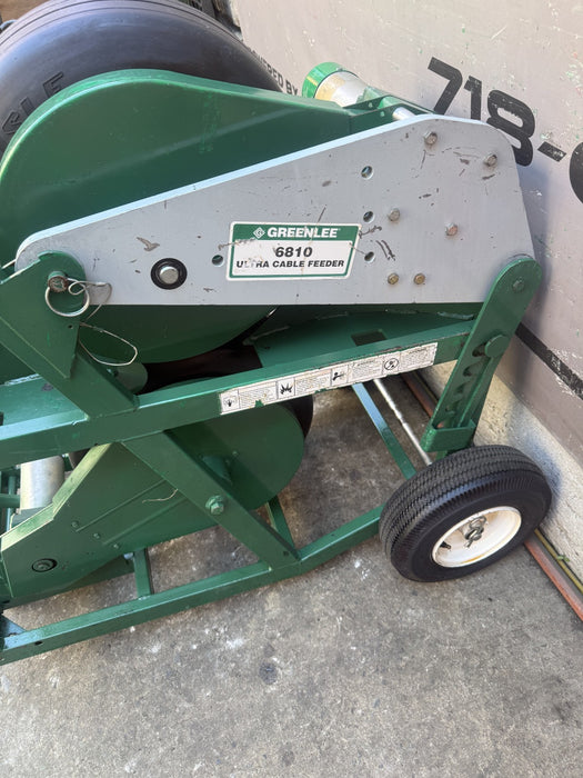 Greenlee 6810 Ultra Cable Feeder for  Cable Puller and Tugger.  Works Fine.  #2
