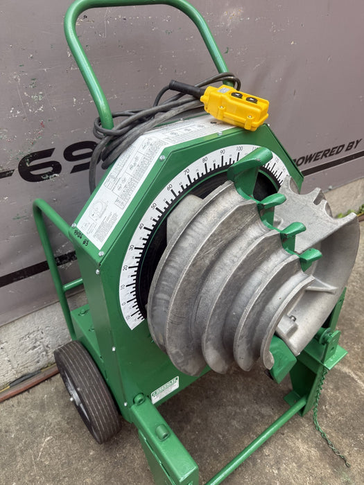 Greenlee 555 Conduit Pipe Bender 1/2"-2" RIGID, IMC Single Shoe 7/13/26 #3