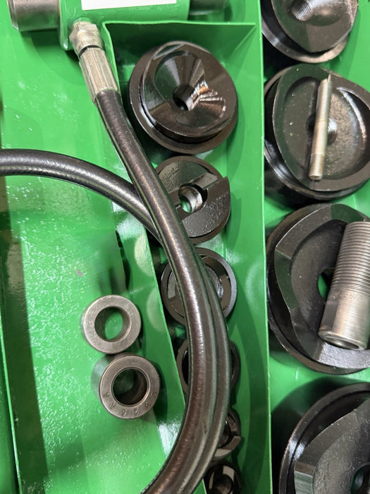 Greenlee 7310SB Slug Buster KO Knockout Punch Set 1/2" - 4" , 767 Pump & Box BG3