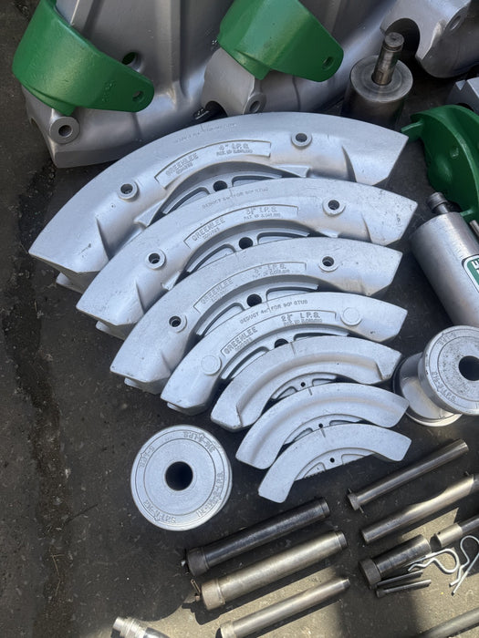 GREENLEE 885 884 Hydraulic Rigid 1 1/4 to 4 and EMT  2 1/2 to 4 Bender. 881
