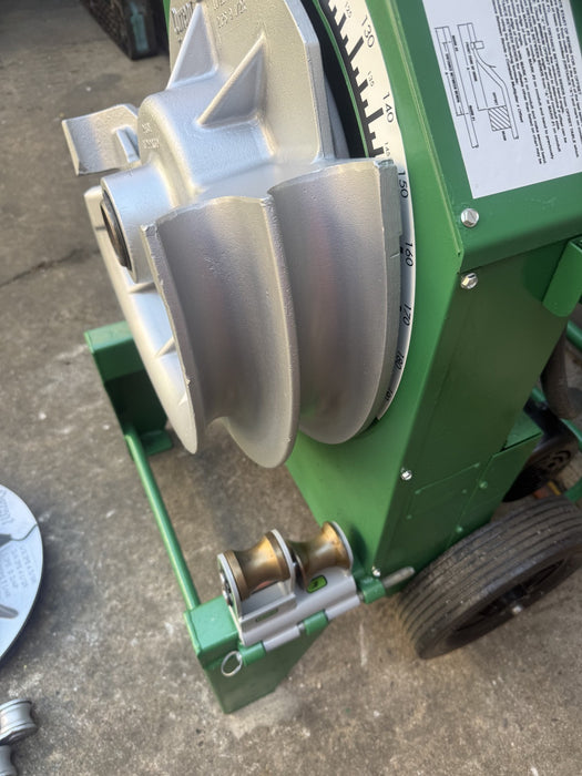 Greenlee 555 Conduit Pipe Bender 1/2"-2" RIGID & IMC   Works Great.  6/1  #3