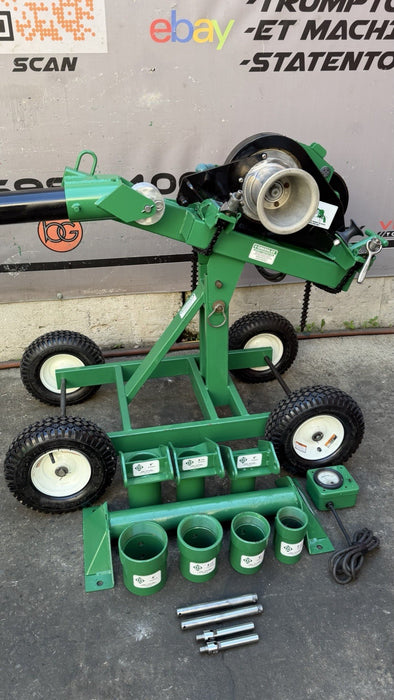 Greenlee 6004 Super Tugger Cable Puller 6500 lb. Excellent Condition
