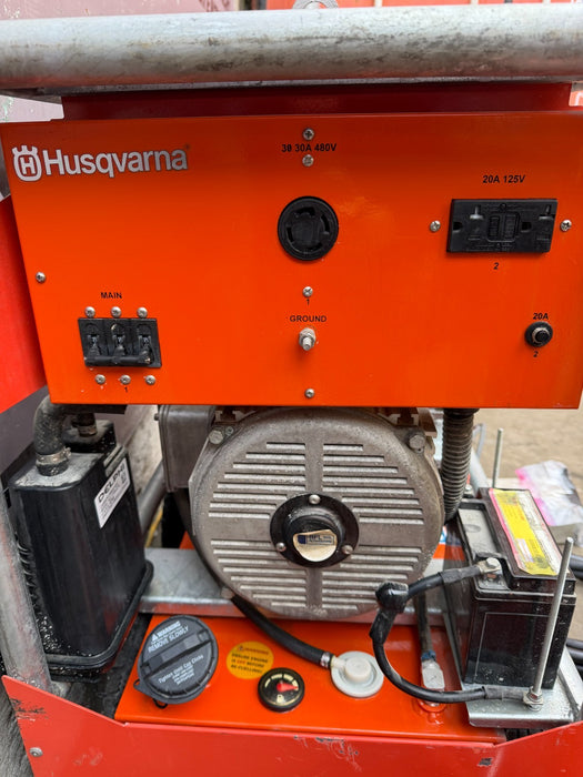 Husqvarna DM 650 Core Drill Set PP65 Power Unit P16 kVA Power Pack NICE SET