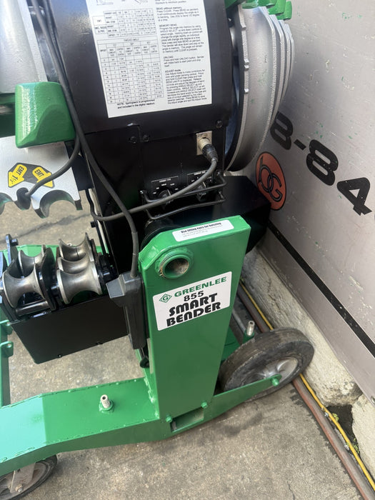 Greenlee 855 Electric Smart Bender 1/2” to 2” Rigid IMC EMT **WORKS GREAT** #3