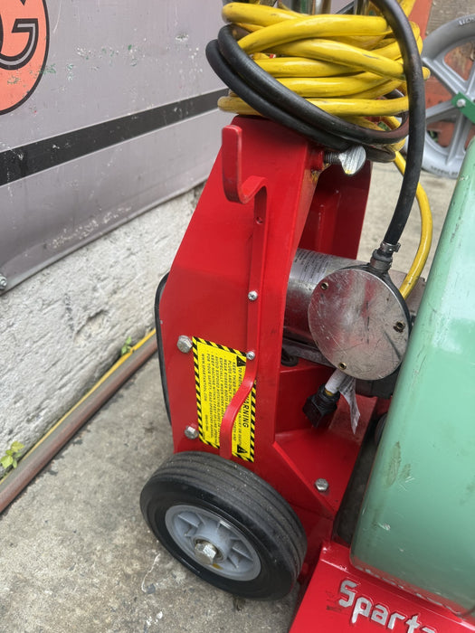 SPARTAN TOOL MODEL 300 DRAIN CLEANING MACHINE, New Condition.