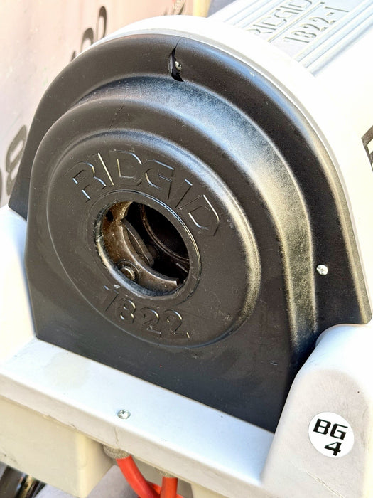 RIDGID® 1822-I Auto Chuck Pipe Threader with 815A HSS Dies & Cart, Excellent ✅