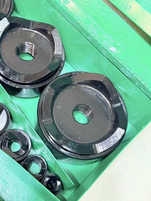 Greenlee 7310 Slug Buster KO  Knockout Punch Set 1/2"-4" + Current  Ram & Pump