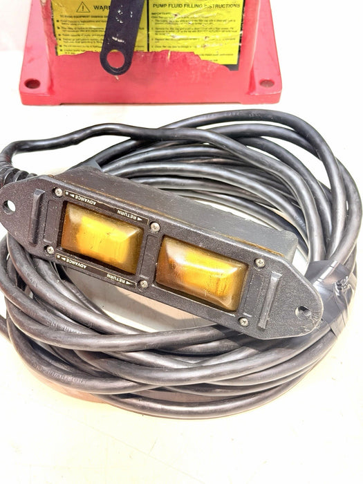 Burndy EPP-10EC Series Hyd Electric Pump 10k psi + Case & Hose Crimper Mint! BG9