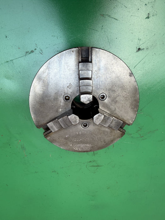 Union Mfg Co .Hardinge Lathe Chuck 3 Jaws, 6 inch Chuck.  Nice.