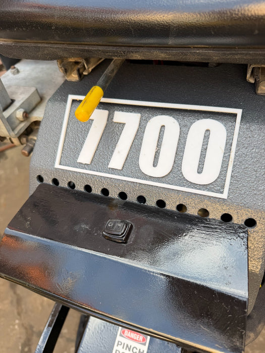 2019 National 7700 Ride-On Floor Scraper – Professionally Raptor Lined, 850 Hrs