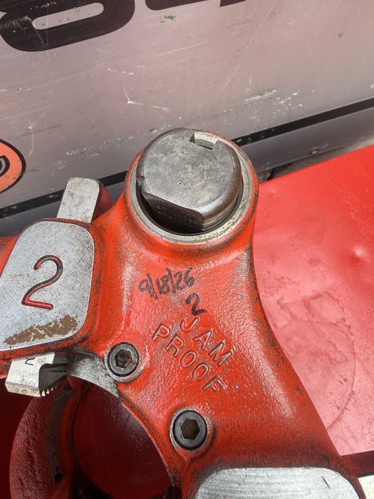 RIDGID 141 Jam Proof Receding Geared Pipe Threader 2-1/2"-4" Great Condition.  2
