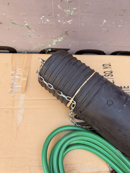 Cherne 6”Long Test-Ball Inflatable Plumbing Test Plug w/ Hose Box