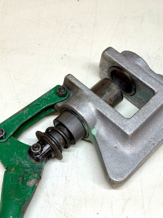 Greenlee 710 1-11/32" 20 Gauge Self-Stripping Metal Stud Punch w/ Alum Head NICE