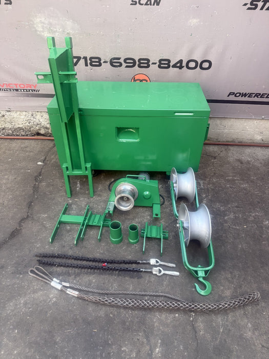 Greenlee 2000 LBS Cable Tugger Puller.  Works Fine.