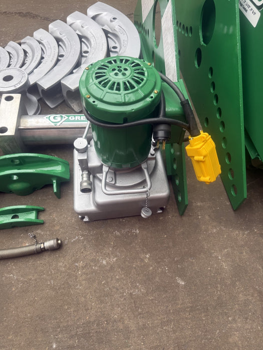 Greenlee 885 Hydraulic Pipe Bender 1-1/4”-5” Rigid Pipe. 9/9/26