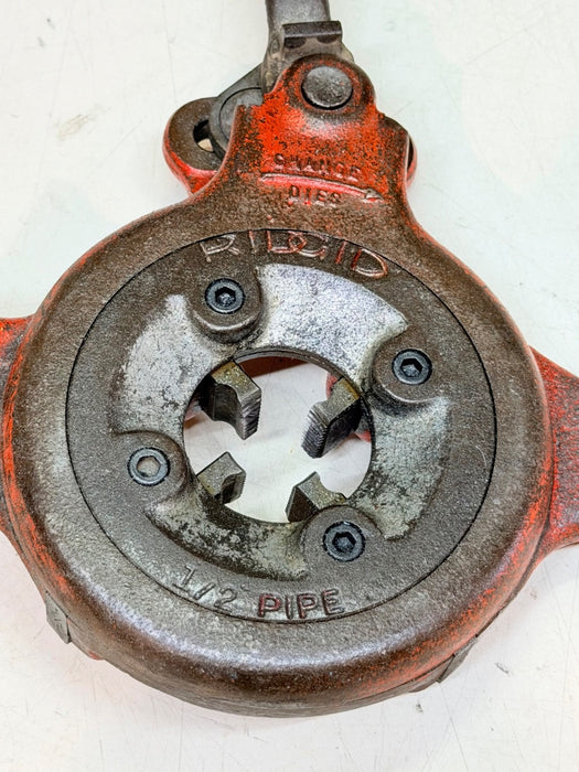 RIDGID 50735 1-1/2" NPT HS RH MONO 500 Die Set Pipe Threading Tool #4