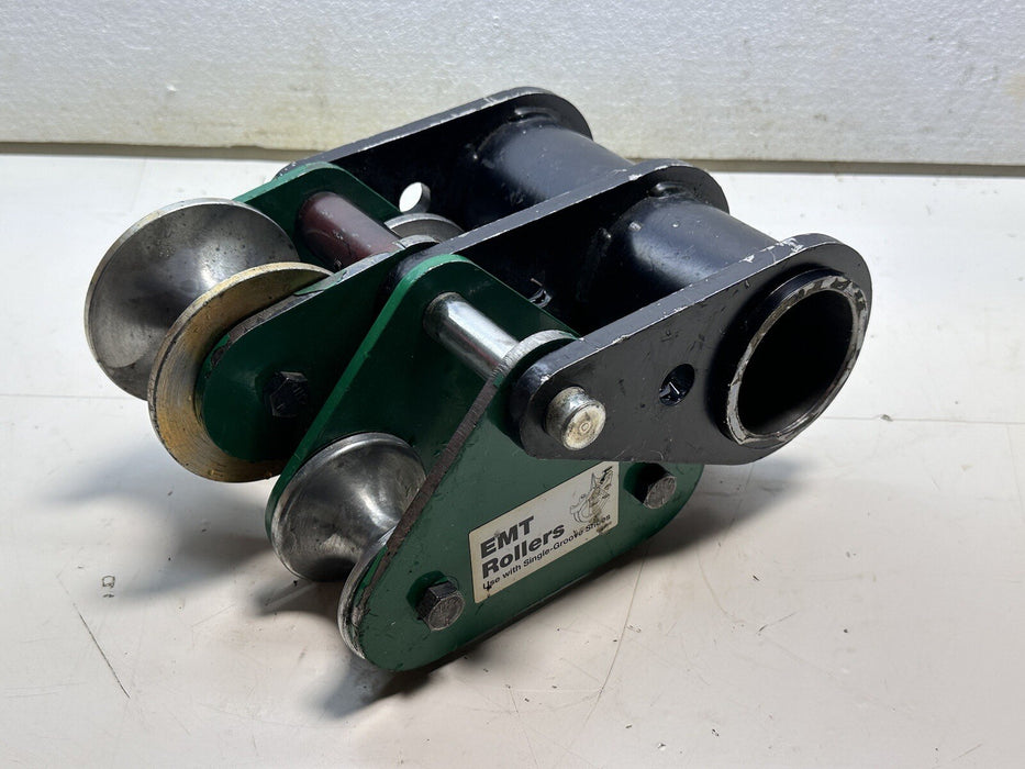 GREENLEE 02552 FORM ROLLER UNIT, 1-1/2 - 2” EMT ROLLER SUPPORT FOR 555CX , 555DX