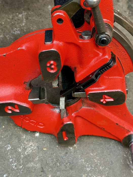 Ridgid 1224 Threader Pipe Threading Machine 1/2 to 4” 714 ,711 Dies Tested  MINT