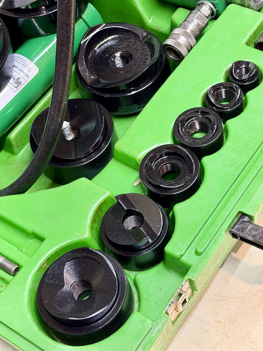 Greenlee 7310SB Slug Buster KO Knockout Punch Set 1/2" - 4" , 767 Pump & Box BG6