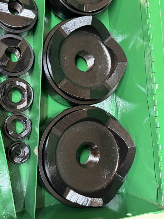 Greenlee 7310SB Slug Buster KO Knockout Punch Set 1/2" - 4" , 767 Pump & Box BG4