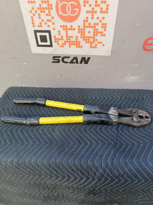 Kearney Manual Compression Crimper 26" Nice Condition #2