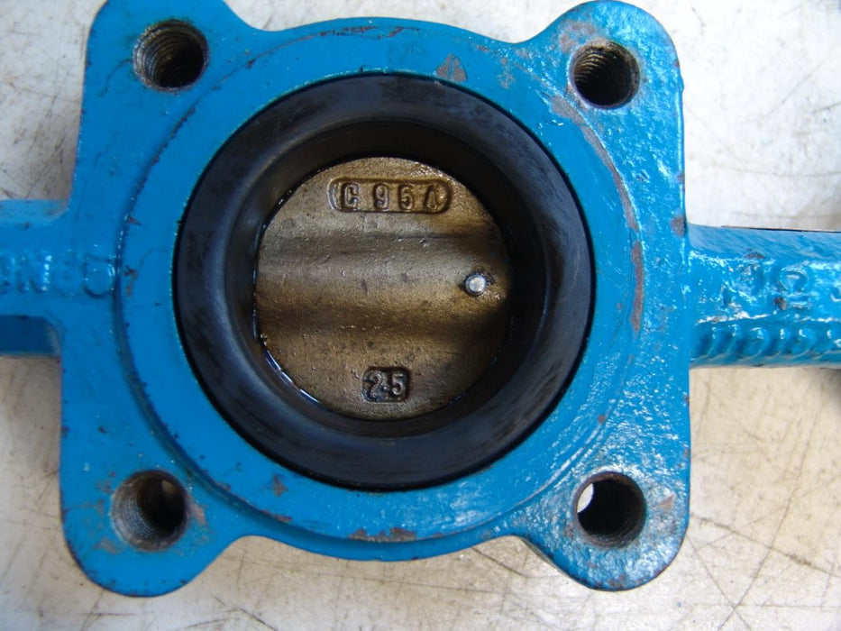 Watts 2 1/2" Butterfly Valve EPDM, BF Series NEW