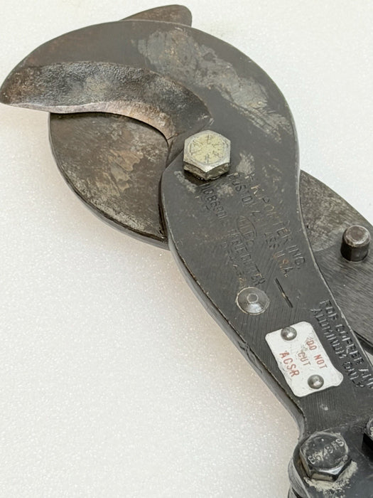 HK Porter 8690FH Heavy Duty Ratcheting Cable Cutter BG8
