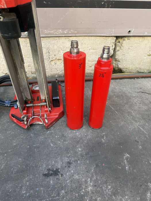 Hilti DCM 1 Core Drill Rig, Vacuum Pump and Bits. Works Great.